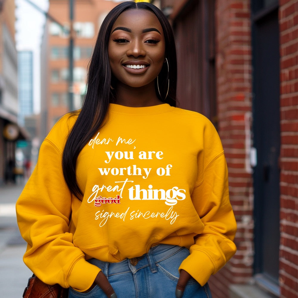 You Are Worthy Women's Sweatshirt