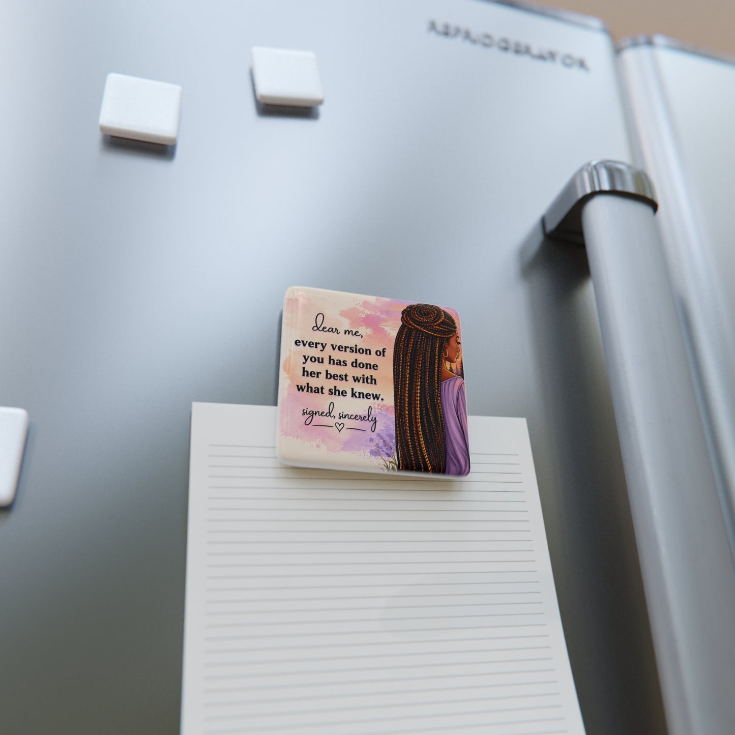 Every Version of You Porcelain Magnet, Square