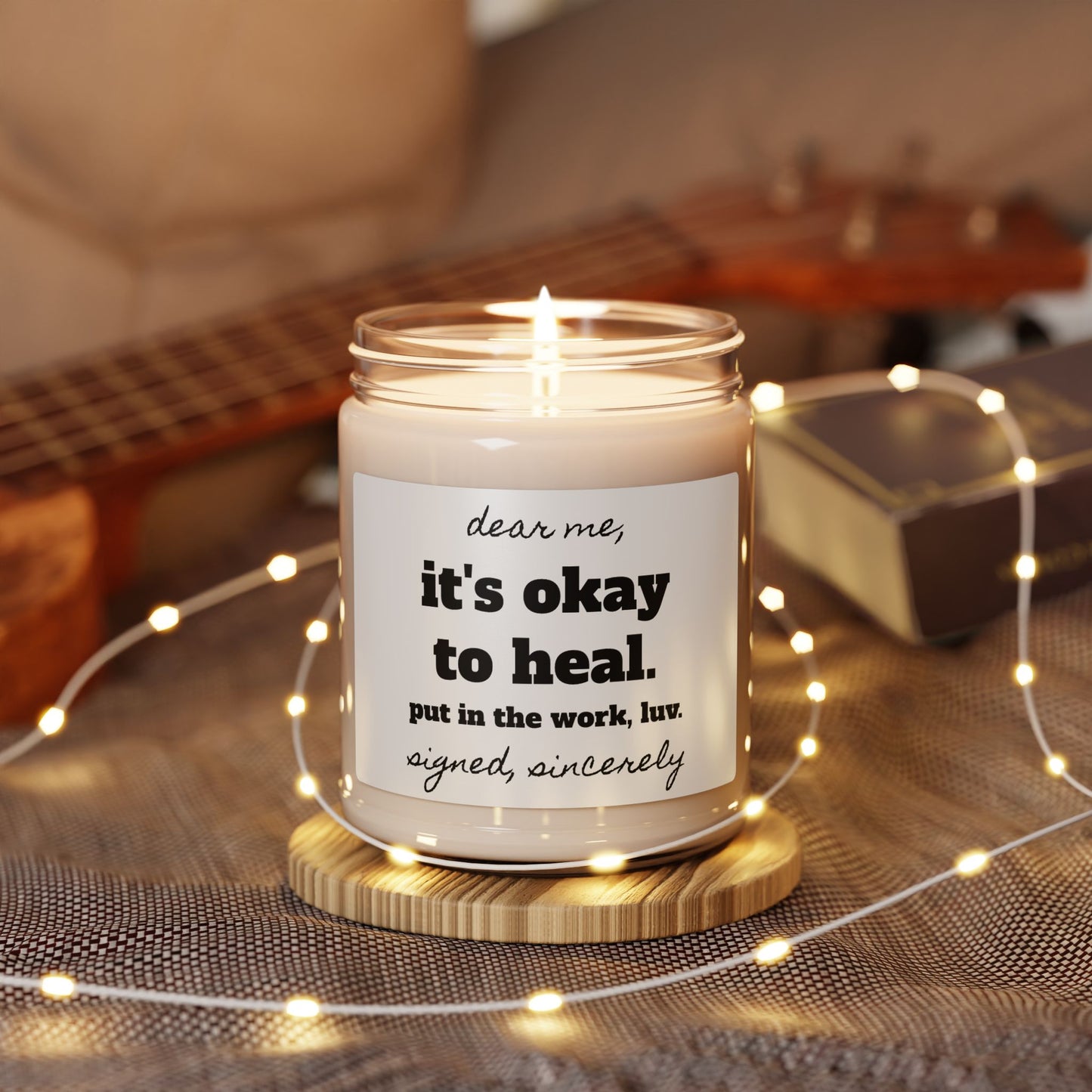 Dearly Sincerely Affirmation Candle, 9oz