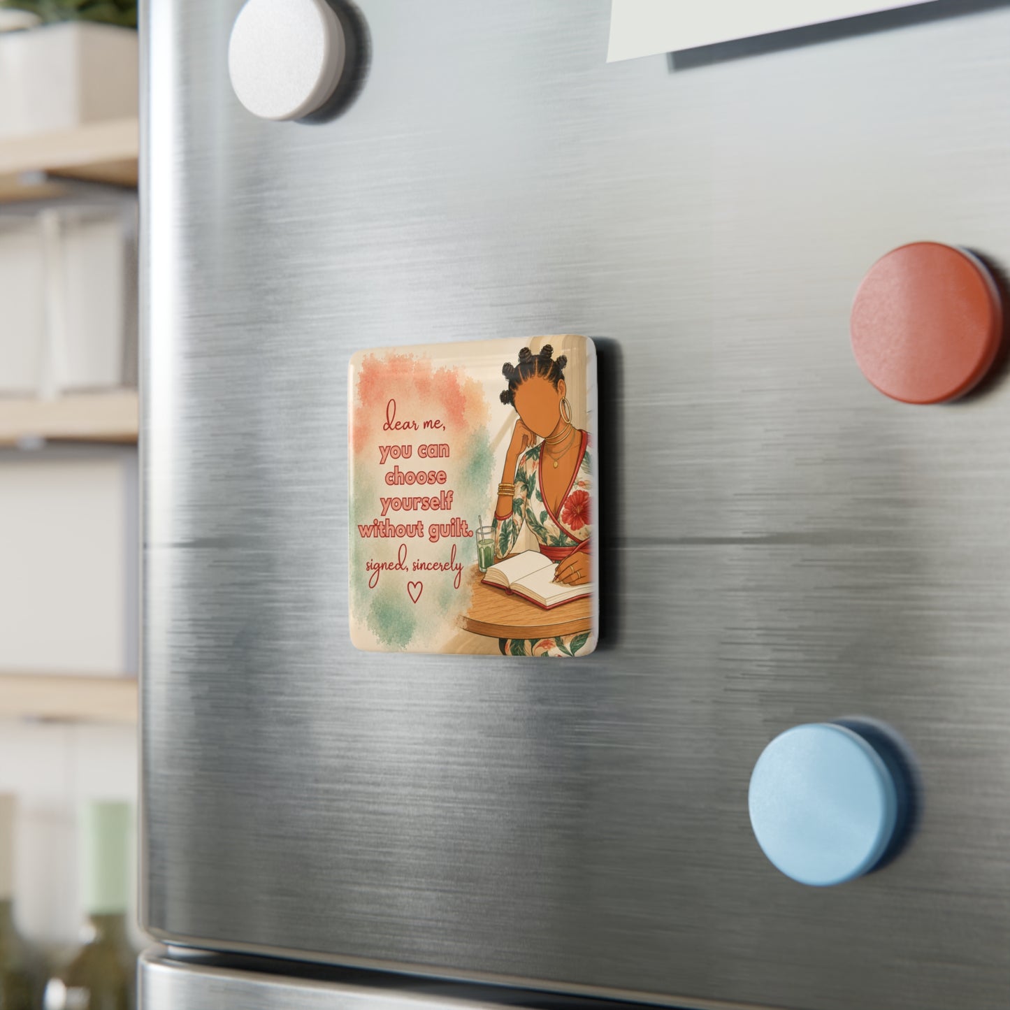 You Can Choose Yourself  Porcelain Magnet