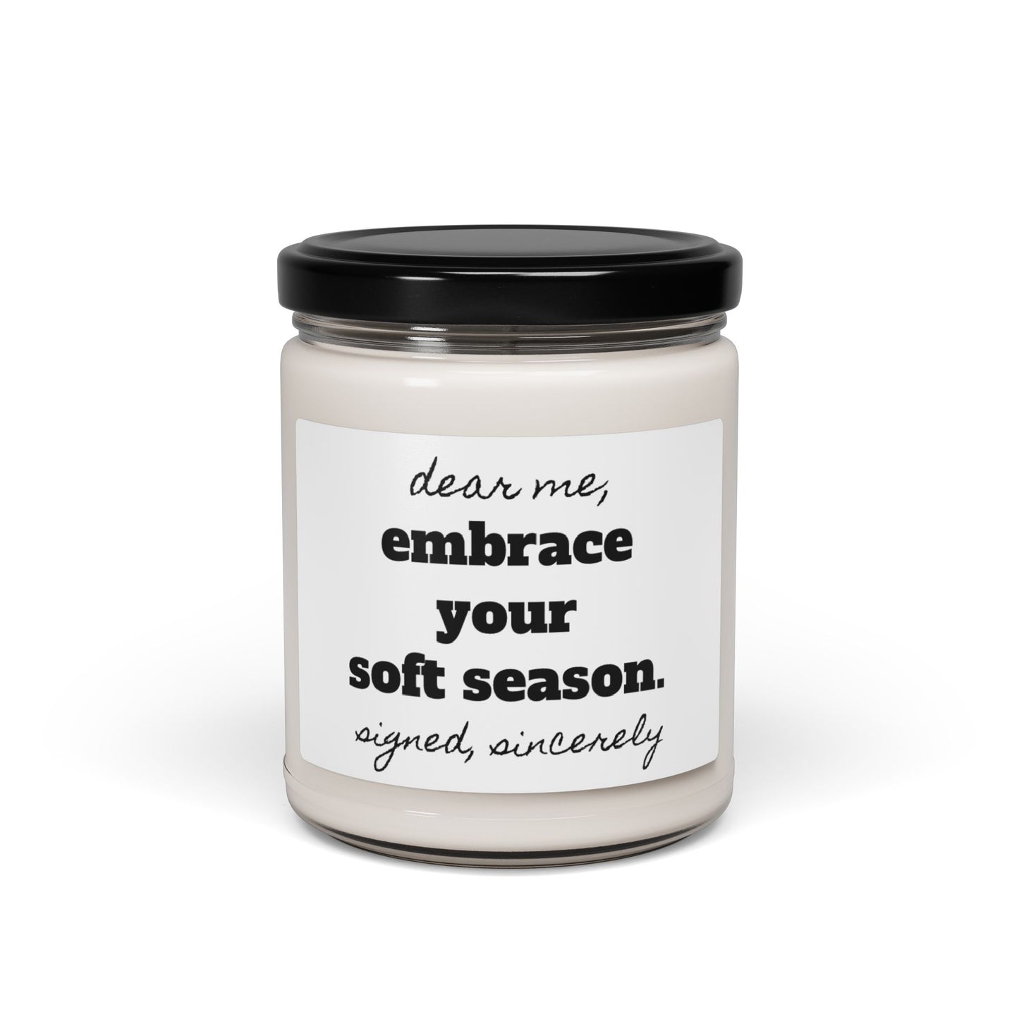 Dearly Sincerely Soft Season Candle, 9oz