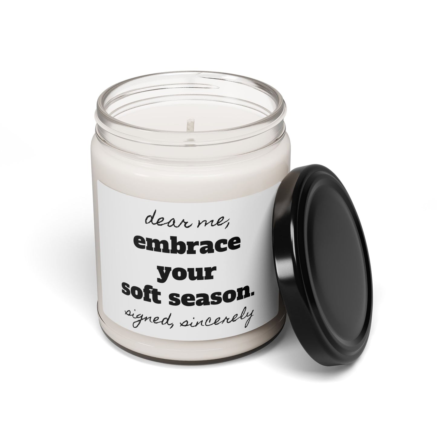 Dearly Sincerely Soft Season Candle, 9oz