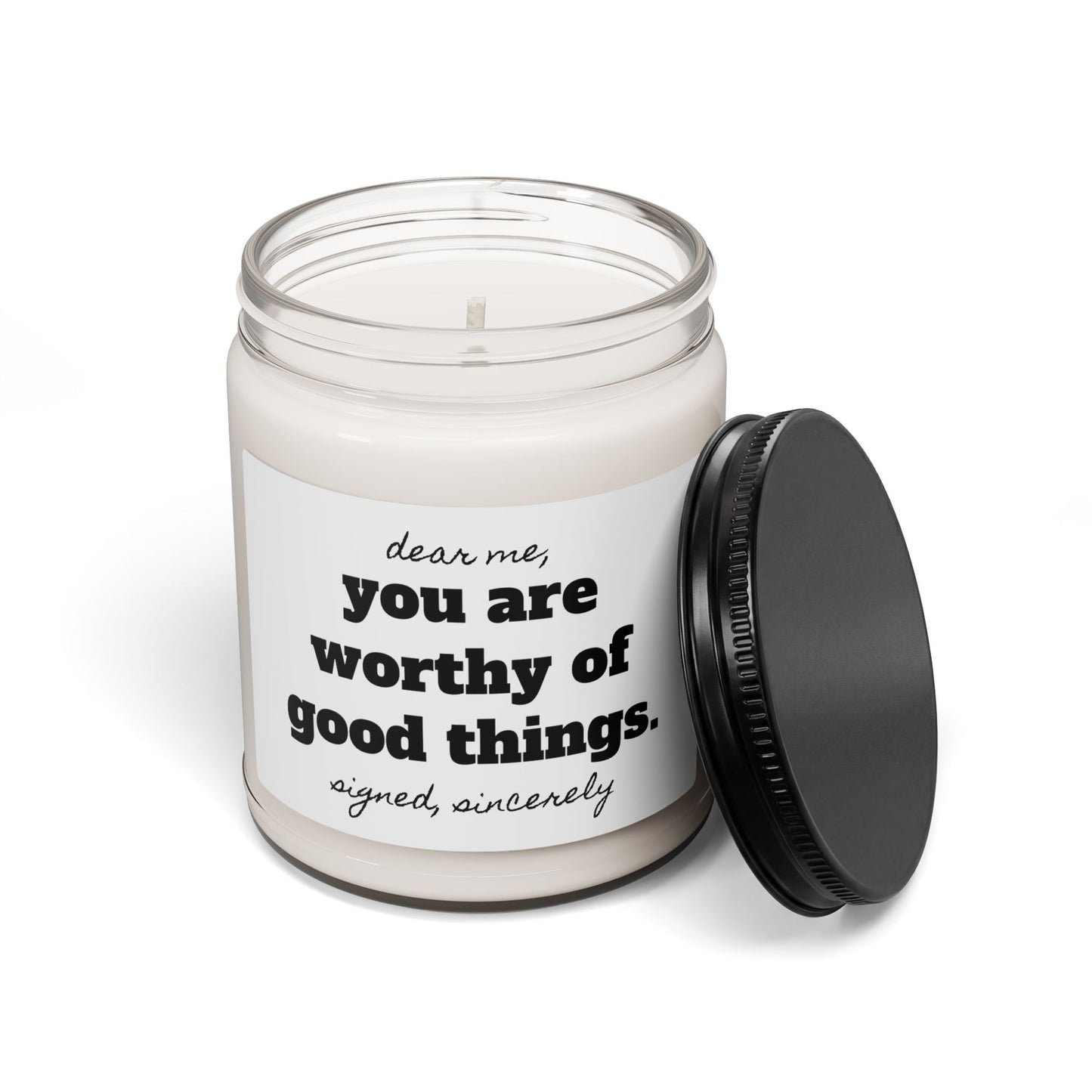 Dearly Sincerely Affirmation Candle, 9oz