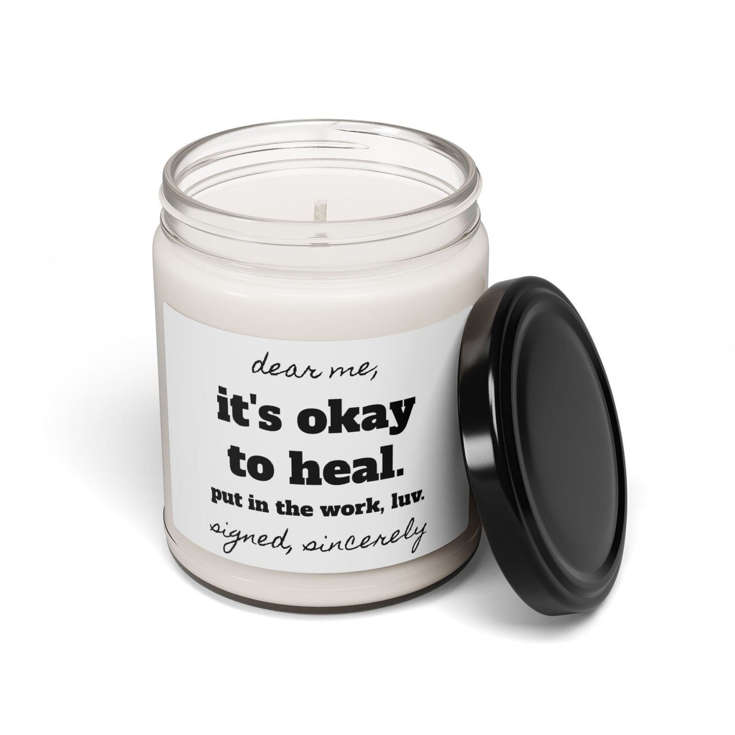 Dearly Sincerely Affirmation Candle, 9oz