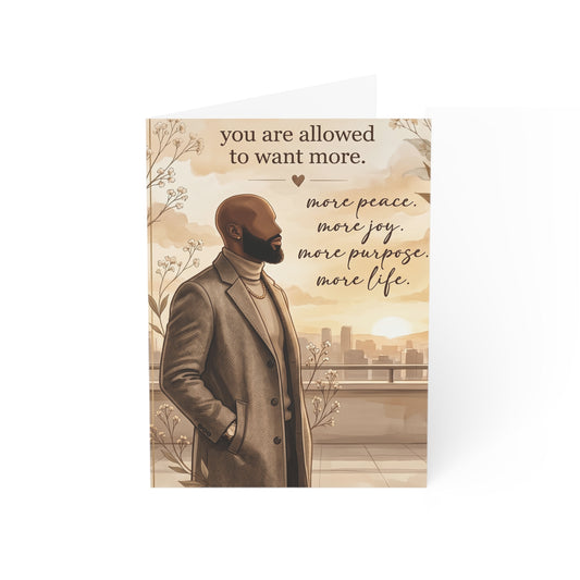 You Are Allowed (Male) Greeting Card