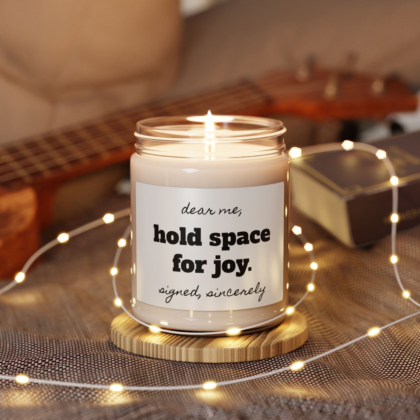 Dearly Sincerely Joy Candle, 9oz
