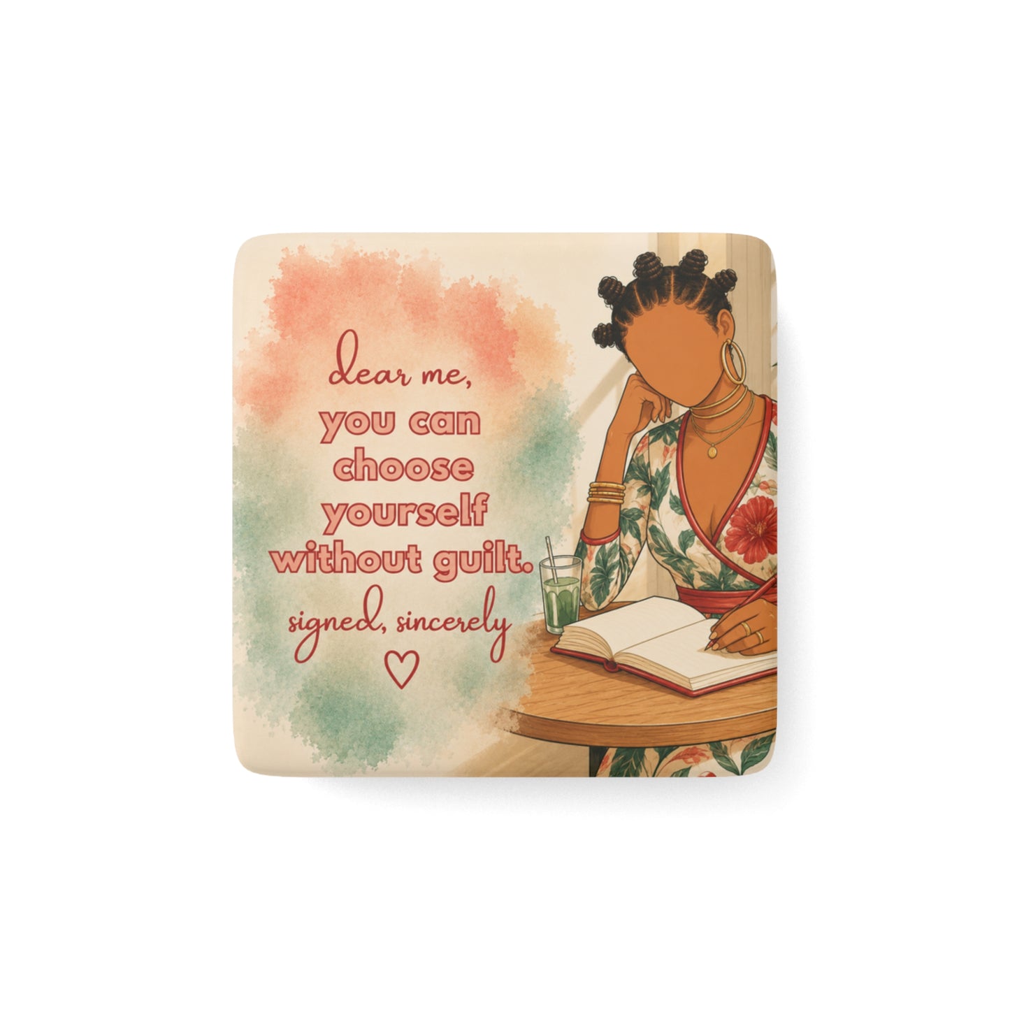 You Can Choose Yourself  Porcelain Magnet