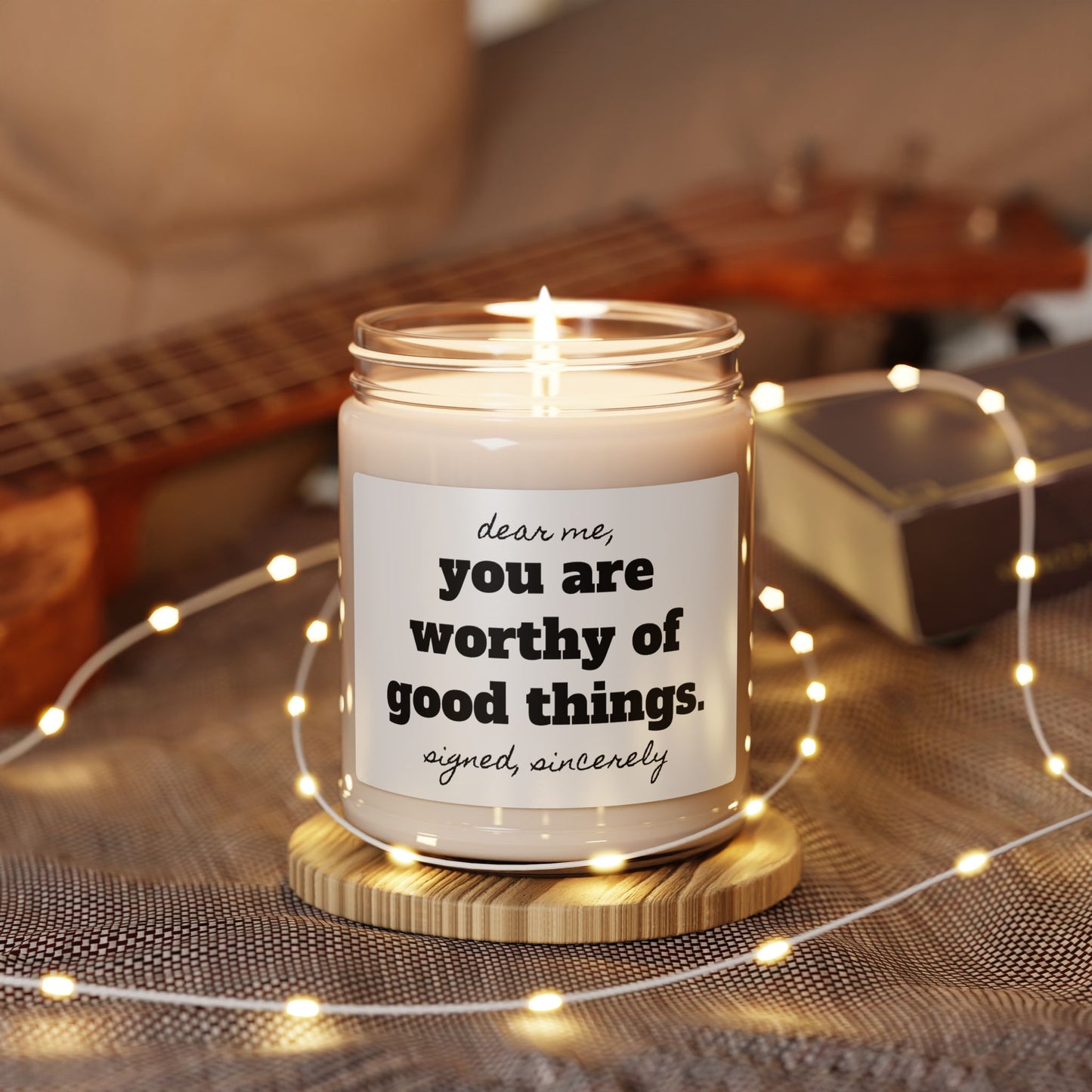 Dearly Sincerely Affirmation Candle, 9oz